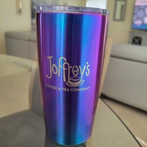 Joffrey's Iridescent Wolverine Tumbler 20 oz Stainless Steel Insulated Slide Lid